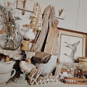 Vintage & Modern Spring Home Decor & Kitchen Refresh